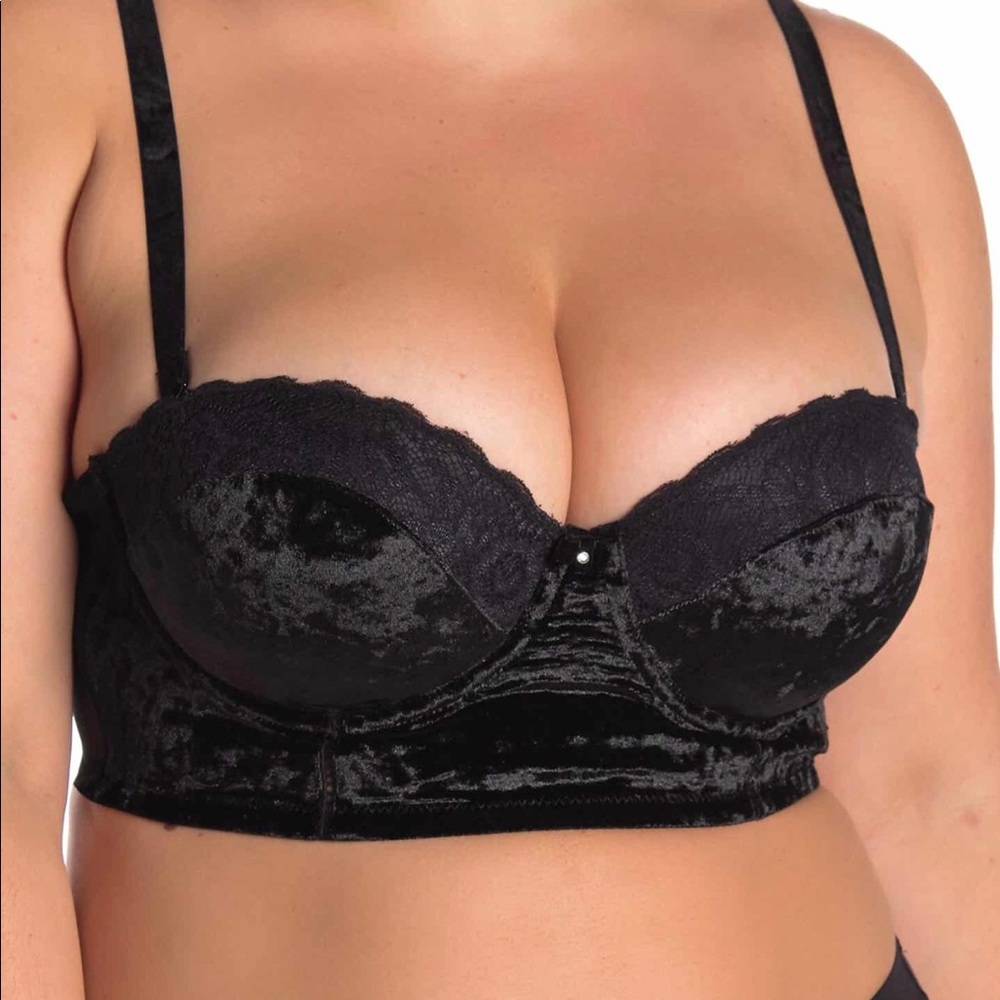 Longline Bra Plus Size 38DD - Flattering Corset